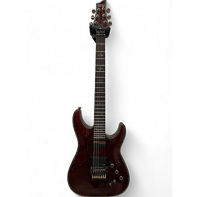 Schecter Guitar Research Used 2021 Schecter Guitar Research Hellraiser C1 Floyd Rose Sustaniac Black Cherry Solid Body Electric Guitar