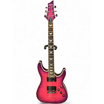 Used 2021 Schecter Guitar Research Omen Extreme 6 MAGENTA Solid Body Electric Guitar