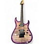 Used 2021 Schecter Guitar Research Sunset Classic II Floyd Rose VIOLET ICE Solid Body Electric Guitar VIOLET ICE