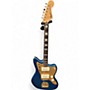 Used 2021 Squier 40th Anniversary Gold Edition Jazzmaster Lake Placid Blue Solid Body Electric Guitar Lake Placid Blue
