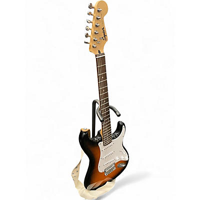 Used 2021 Squier Affinity Stratocaster 2 Color Sunburst Solid Body Electric Guitar