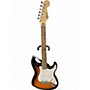 Used 2021 Squier Affinity Stratocaster 2 Tone Sunburst Solid Body Electric Guitar 2 Tone Sunburst