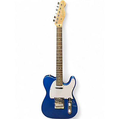 Used 2021 Squier Affinity Telecaster Blue Solid Body Electric Guitar