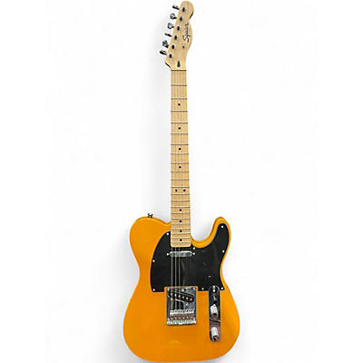 Used 2021 Squier Bullet Telecaster Butterscotch Blonde Solid Body Electric Guitar