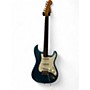 Used 2021 Squier Classic Vibe 1960S Stratocaster Blue Solid Body Electric Guitar Blue