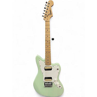 Used 2021 Squier Mini Jazzmaster HH Surf Green Solid Body Electric Guitar