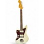 Used 2021 Squier Vintage Modified Jazzmaster Left Handed Olympic White Electric Guitar Olympic White