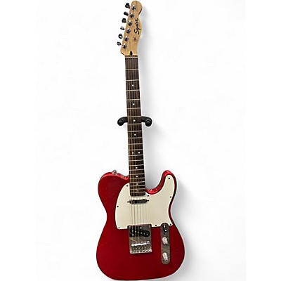Used 2021 Squier Vintage Modified Telecaster Custom Red Solid Body Electric Guitar