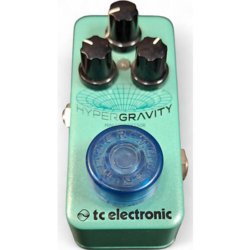 Used 2021 TC Electronic HyperGravity Compressor Mini Effect Pedal