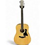 Used 2021 Taylor 110e w/TONEWOODAMP Natural Acoustic Electric Guitar Natural