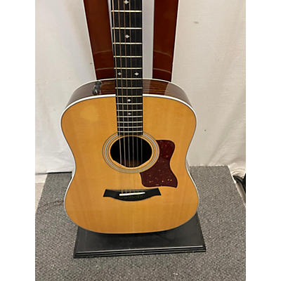 Taylor Used 2021 Taylor 210E DLX Natural Acoustic Electric Guitar