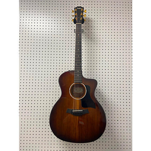 Taylor Used 2021 Taylor 224CEKDLX Natural Acoustic Electric Guitar Natural