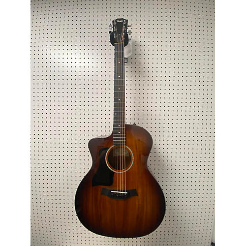 Taylor Used 2021 Taylor 224CEKDLX Shaded Edge Burst Acoustic Electric Guitar Shaded Edge Burst