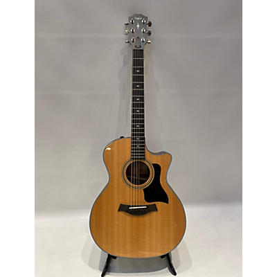 Taylor Used 2021 Taylor 314CE V-Class Natural Acoustic Electric Guitar