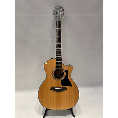 Taylor Used 2021 Taylor 314CE V-Class Natural Acoustic Electric Guitar Natural