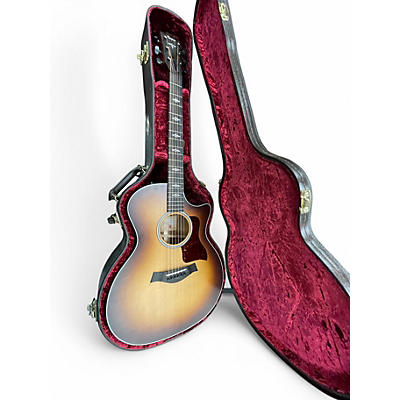 Used 2021 Taylor 314CE k LTD edge burst Acoustic Electric Guitar
