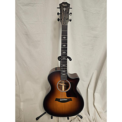 Taylor Used 2021 Taylor 314ceK LTD Shaded Edge Burst Acoustic Electric Guitar