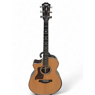 Used 2021 Taylor 814CE Natural Acoustic Electric Guitar