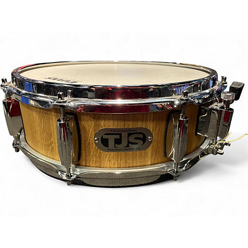 Used 2021 Tjs Custom Drums 5X13 White Oak Natural Drum Natural 7