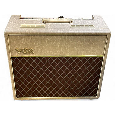 Used 2021 VOX AC15HW1X 15W 1x12 Hand Wired Tube Guitar Combo Amp