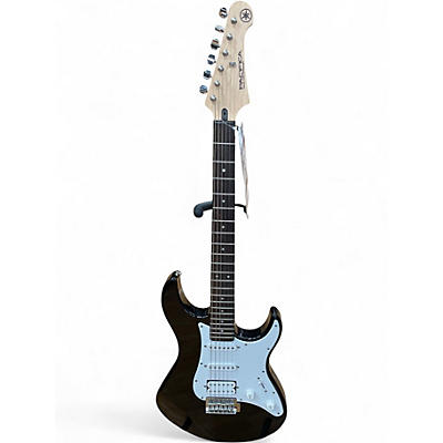Used 2021 Yamaha Pacifica Black and White Solid Body Electric Guitar