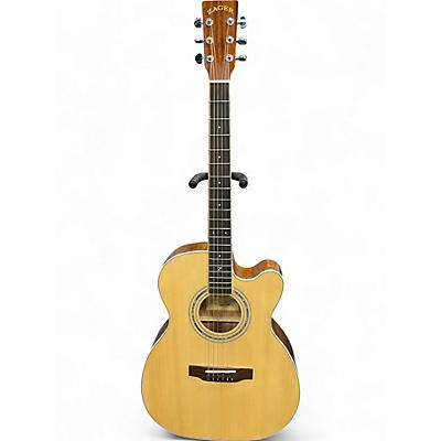 Used 2021 Zager zad-500mce natural Acoustic Guitar
