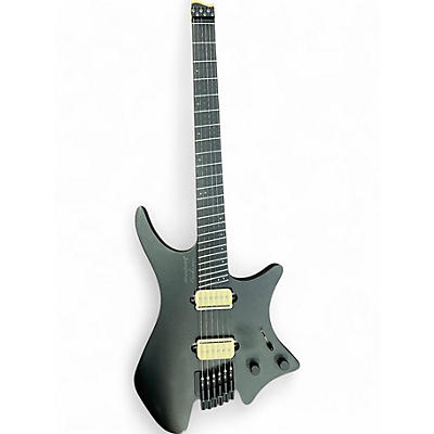 Used 2021 strandberg Boden Metal 6 Black Solid Body Electric Guitar