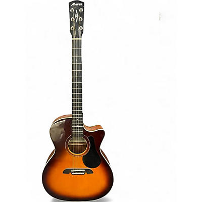 Used 2022 Alvarez RG260CESB Sunburst Acoustic Electric Guitar