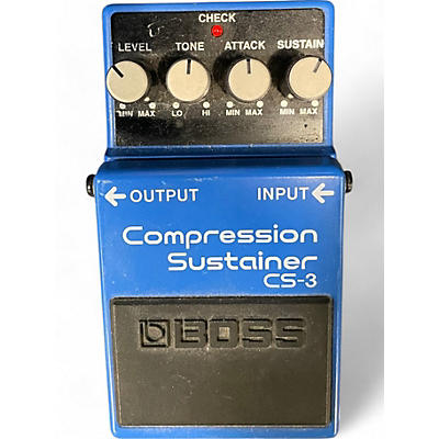 Used 2022 BOSS CS3 Compressor Sustainer Effect Pedal