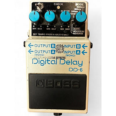 Used 2022 BOSS DD6 Digital Delay ANALOGMAN HI CUT MOD Effect Pedal