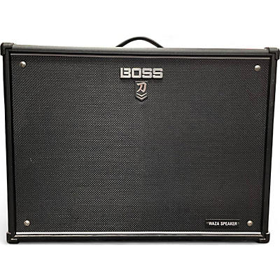 BOSS Used 2022 BOSS Katana Cabinet 212 Waza Guitar Amplifier Cabinet Black Guitar Cabinet