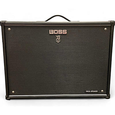 BOSS Used 2022 BOSS Katana Cabinet 212 Waza Guitar Amplifier Cabinet Black Guitar Cabinet