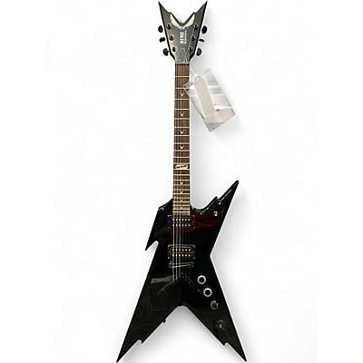 Used 2022 Dean Dime Razorback Black Solid Body Electric Guitar