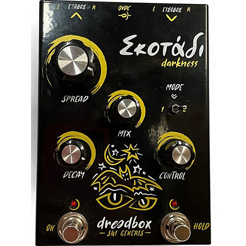 Dreadbox Used 2022 Dreadbox Darkness Stereo Reverb  Effect Pedal