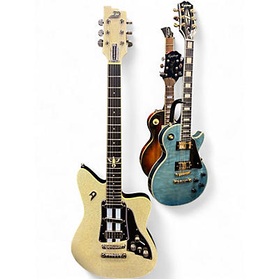 Used 2022 Duesenberg Alliance Dave Baksh White Solid Body Electric Guitar