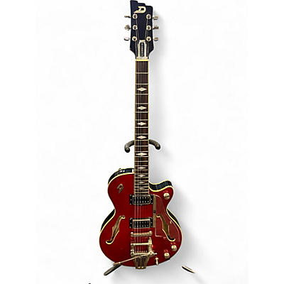 Used 2022 Duesenberg Starplayer TV Deluxe Crimson Red Trans Hollow Body Electric Guitar