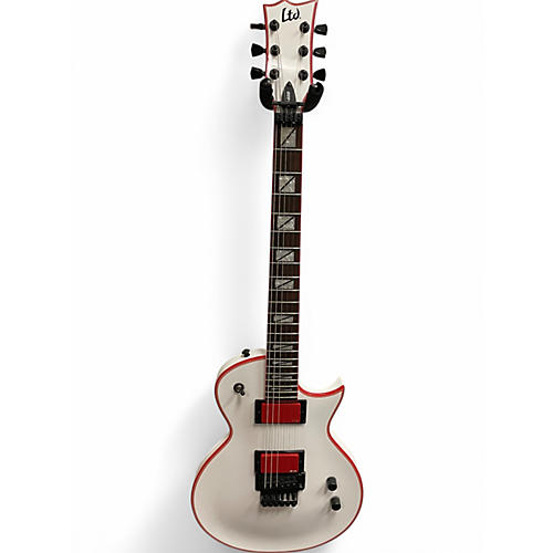 Used 2022 ESP LTD GH-600 Snow White Solid Body Electric Guitar Snow White