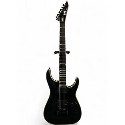 Used 2022 ESP LTD MH1000 with Evertune Transparent Black Solid Body Electric Guitar