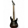 Used 2022 ESP LTD SC607B 7 String Baritone Black Solid Body Electric Guitar Black