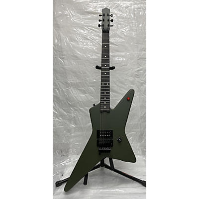 EVH Used 2022 EVH Star Limited Matte Army Drab Solid Body Electric Guitar