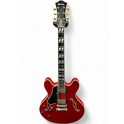 Used 2022 Eastman T59-V Red Hollow Body Electric Guitar