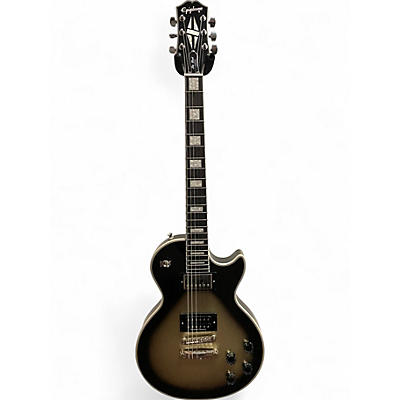 Used 2022 Epiphone ADAM JONES LES PAUL CUSTOM Silverburst Solid Body Electric Guitar