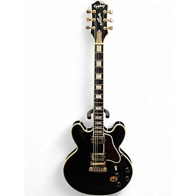 Used 2022 Epiphone BB King Lucille Black Hollow Body Electric Guitar