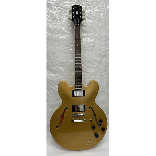 Epiphone Used 2022 Epiphone ES-335 Traditional Pro Metallic Gold Hollow Body Electric Guitar Metallic Gold