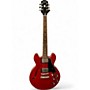 Used 2022 Epiphone ES 339 Trans Red Hollow Body Electric Guitar Trans Red