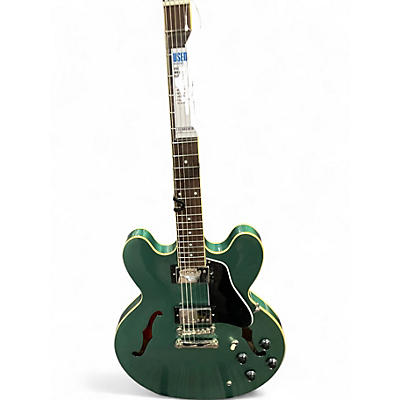 Used 2022 Epiphone ES335 Inverness Green Hollow Body Electric Guitar