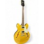 Used 2022 Epiphone ES355 IG Gold Hollow Body Electric Guitar Gold