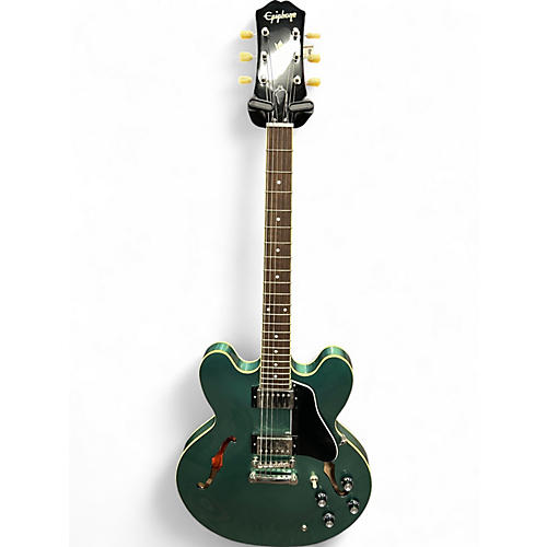 Used 2022 Epiphone ES355 Inverness Green Hollow Body Electric Guitar Inverness Green