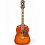 Used Epiphone Used 2022 Epiphone Hummingbird inspired by gibson 2 Color Sunburst Acoustic Guitar 2 Color Sunburst