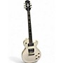 Used 2022 Epiphone Jerry Cantrell Les Paul Custom Prophecy 2022 Black and White Solid Body Electric Guitar Black and White